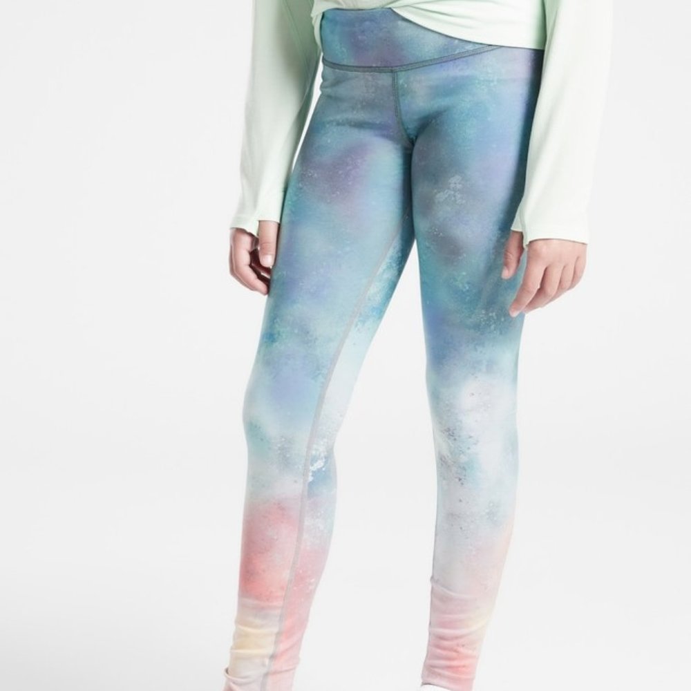 (Athleta Girl) Printed Chit Chat Tight, Leggings